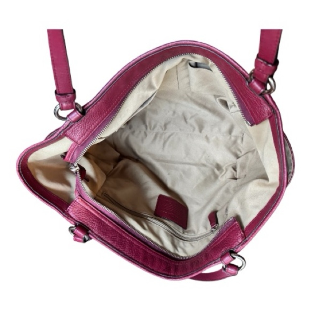 Coach Park Carrie Tote – Cranberry/Red - Picture 8 of 10